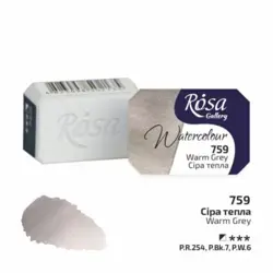 Akvarelové barvy Rosa 2,5ml 759 warm grey